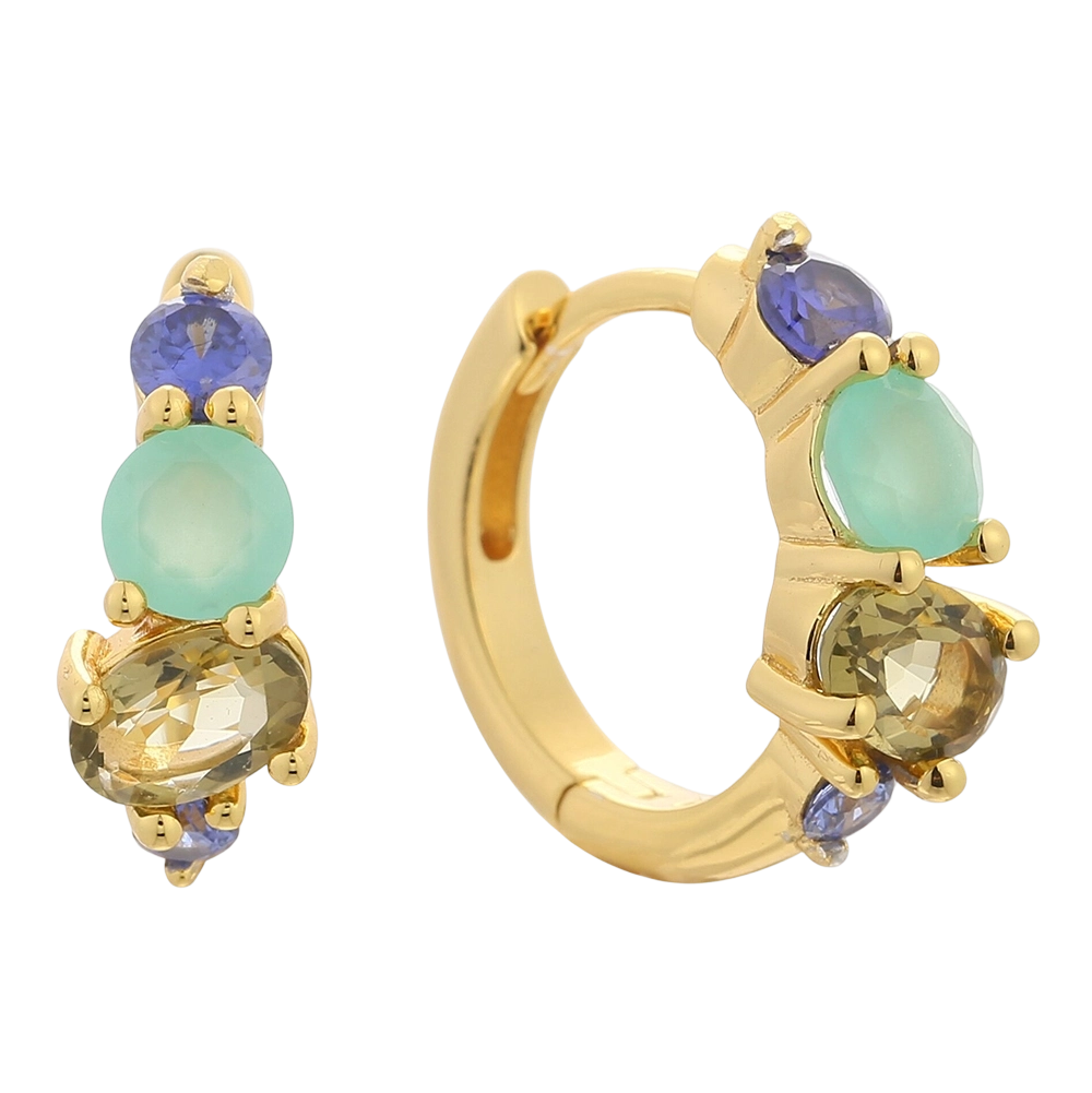 E08543-239 925スターリングシルバーCZイヤリング