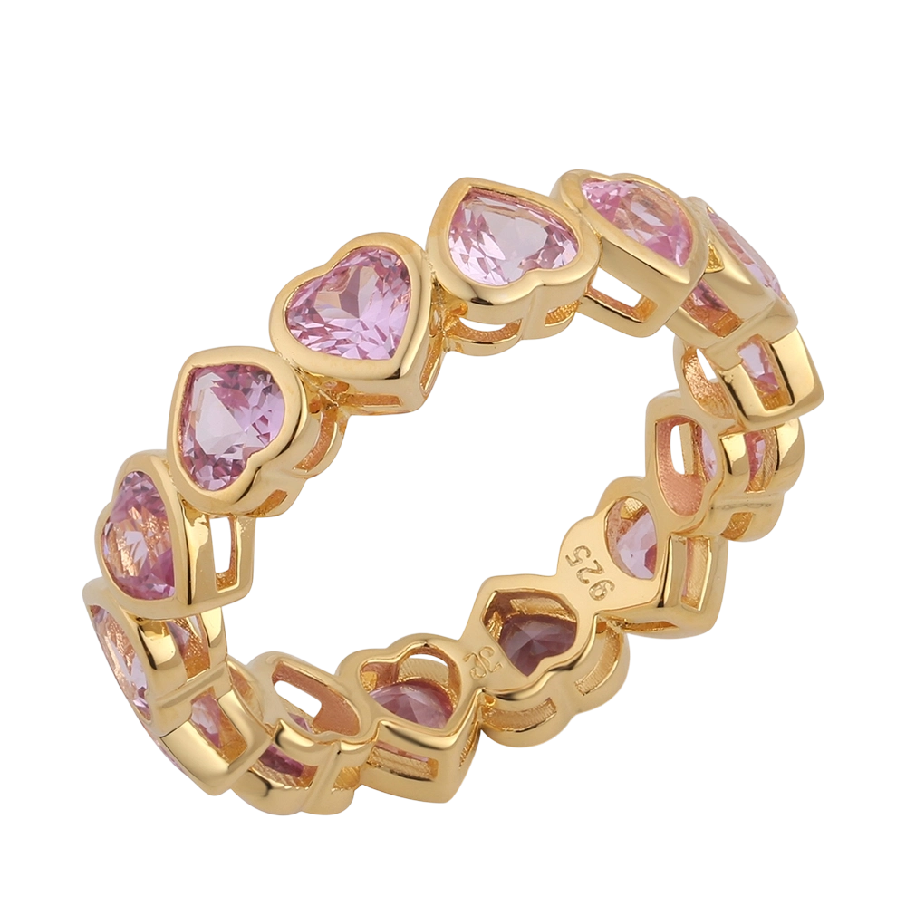 R03230 925スターリングシルバーCZリング